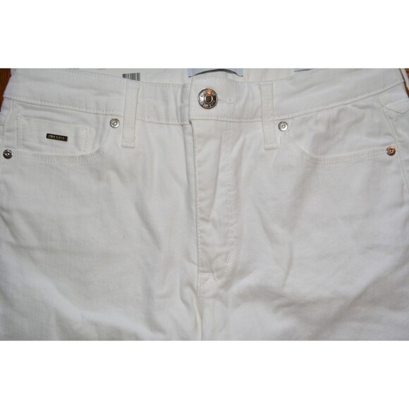 Nine West Jeans Gramercy Crop White Pants Women’s Sz 6 Slim Ankle Cropped NWT - Picture 2 of 4